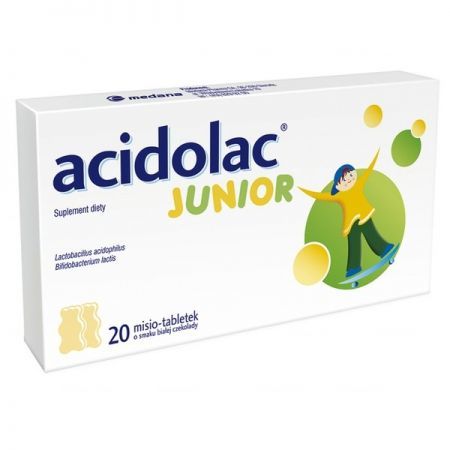 Acidolac Junior 20 misiotabletek