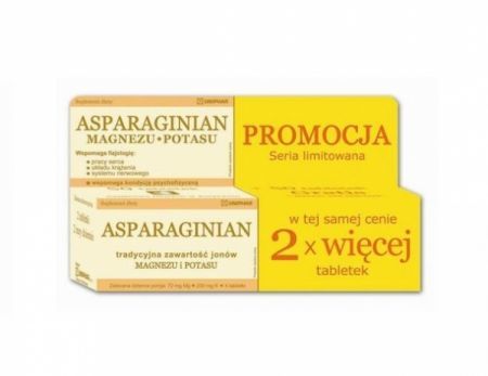 Asparaginian 50 + 50 tabletek