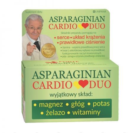 Asparaginian CardioDuo 50 tabletek