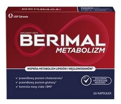 Berimal Metabolizm 30 kapsułek