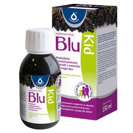 BluKid syrop dla dzieci od 3 lat, 150 ml