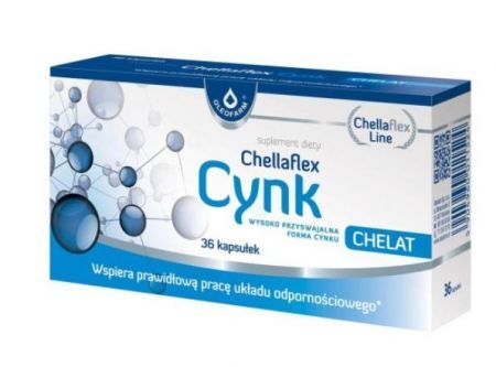 Chellaflex Cynk 36 kaps.