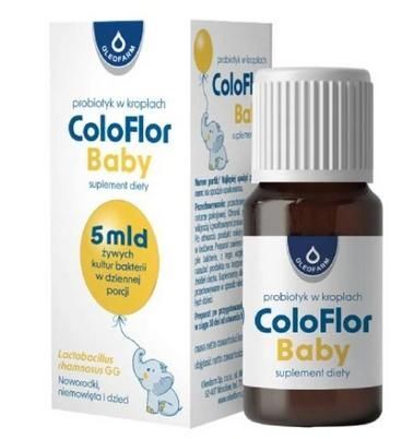 Coloflor Baby krople doustne dla niemowląt i dzieci 5 ml