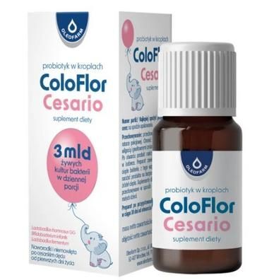 Coloflor Cesario krople dla noworodków i niemowląt 5ml