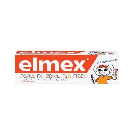 ELMEX Pasta do zębów Dla dzieci 0-6 lat  50ml