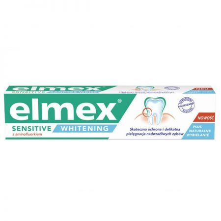 ELMEX Sensitive Whitening, wybielająca pasta do zębów nadwrażliwych 75ml