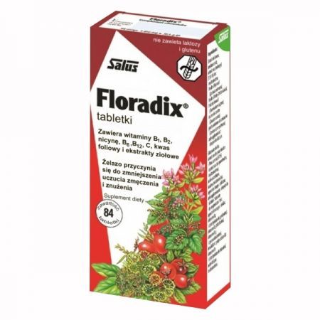 Floradix tabletki 84 tabl.