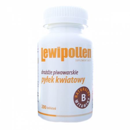 Lewipollen PP z pyłkiem pszczelim 200 tabletek