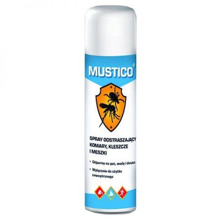 MUSTICO spray odstraszający komary, kleszcze i meszki 100 ml