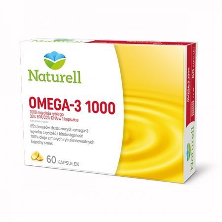 NATURELL Omega-3 1000 mg 60 kapsułek