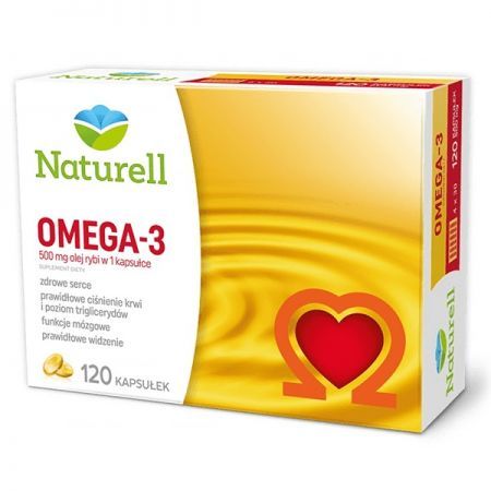 NATURELL Omega-3 500 mg 120 kapsułek