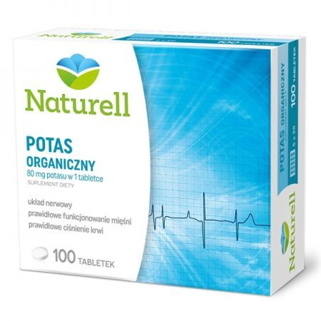 NATURELL Potas organiczny 100 tabletek