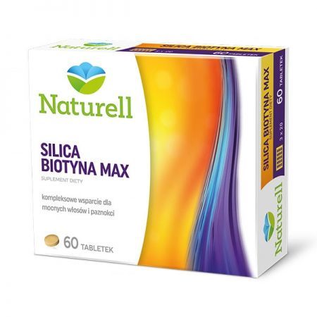NATURELL Silica Biotyna Max 60 tabletek