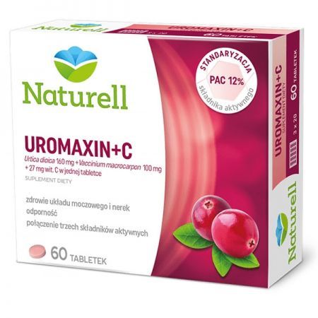 NATURELL Uromaxin + witamina C 60 tabletek