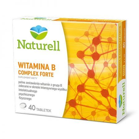 NATURELL Witamina B Complex Forte 40 tabletek