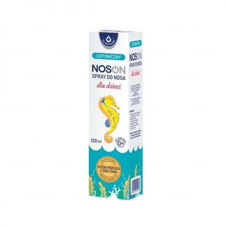 Noson, spray do nosa dla dzieci, izotoniczny, 120ml