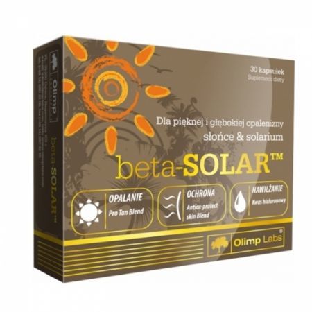 Olimp beta-SOLAR na opaleniznę, 30 kaps.