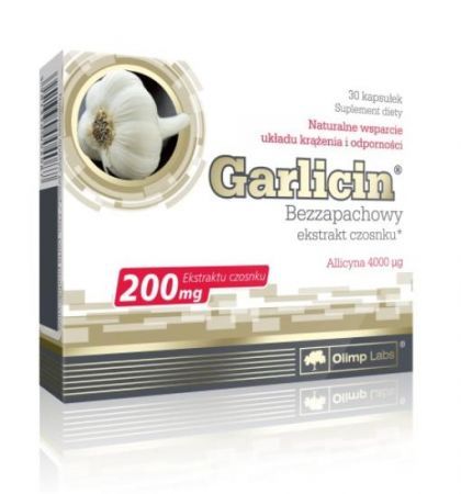 Olimp Garlicin czosnek bezzapachowy 30 kaps.