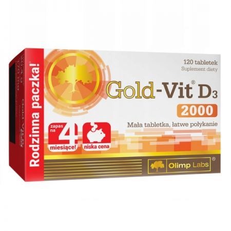 OLIMP Gold-Vit D3 2000 120 tabl.