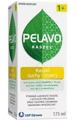 Pelavo Kaszel suchy i mokry, syrop dla dzieci powyżej 1 roku życia, 175 ml
