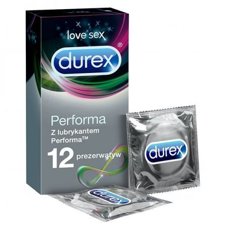 Prezerwatywy DUREX Performa przedłużające stosunek, 12 sztuk