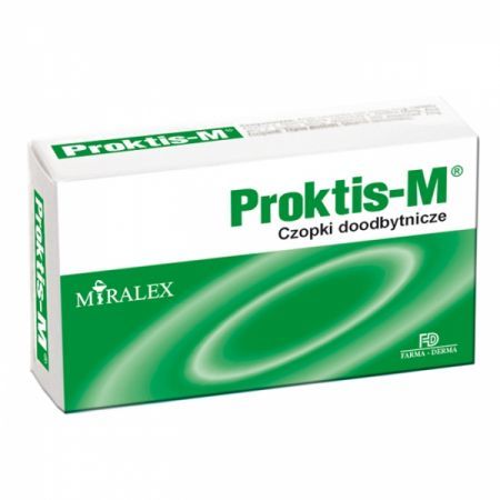 Proktis-M 10 czopków doodbytniczych