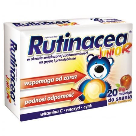 Rutinacea Junior 20 tabletek do ssania