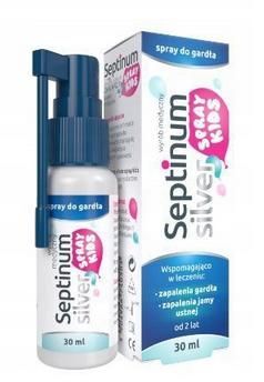 Septinum Silver KIDS Spray do gardła 30 ml