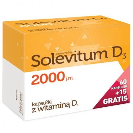 Solevitum D3 2000 75 kaps.