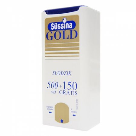 Sussina Gold słodzik 500tabl+150