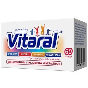 Vitaral witaminy i minerały 60 tabletek
