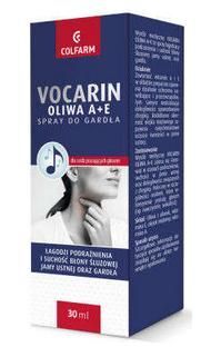 Vocarin Oliwa A+E Spray do gardła 30ml